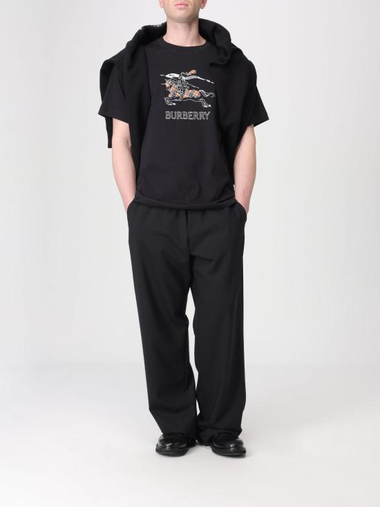 26SS 버버리 반팔 티셔츠 8121033 Black - BURBERRY