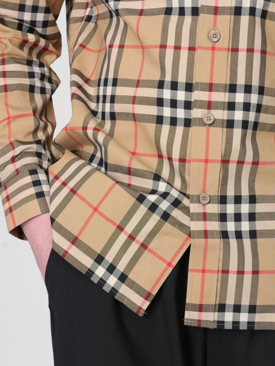 26SS 버버리 긴팔 셔츠 8070577 Beige - BURBERRY