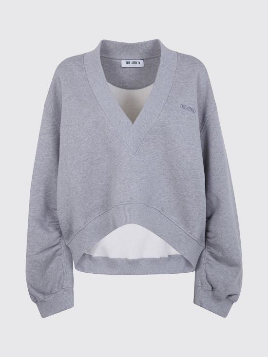 26SS 디 아티코 스웨터 260WCF00010JJF003AA 183 Grey - THE ATTICO