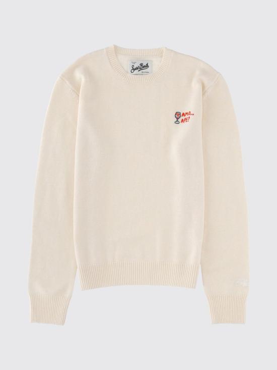 25FW 세인트바쓰 스웨터 QUE0032 03948I Ivory - MC2 SAINT BARTH