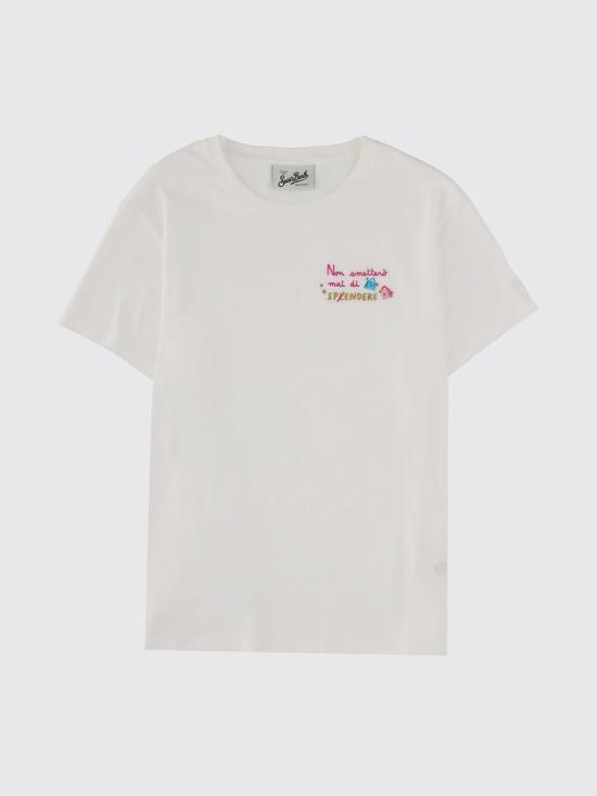 25FW 세인트바쓰 반팔 티셔츠 EMI0002 01290I White 2 - MC2 SAINT BARTH