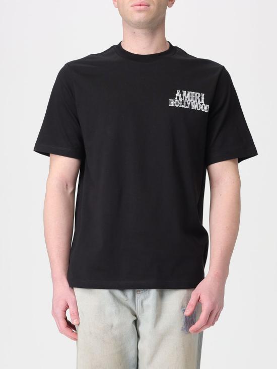 26SS 아미리 반팔 티셔츠 AMTOJR1035 001 Black