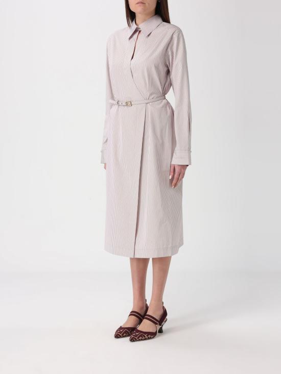 26SS 펜디 롱 원피스 FDD515AVJX F1UKB Milk - FENDI