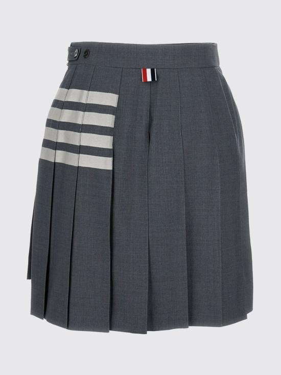 26SS 톰브라운 미디 스커트 FGC402V06146 035 Grey - THOM BROWNE