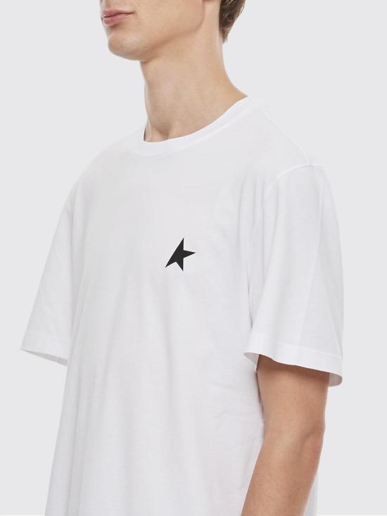 26SS 골든구스 반팔 티셔츠 GMP012201036 4 White - GOLDEN GOOSE