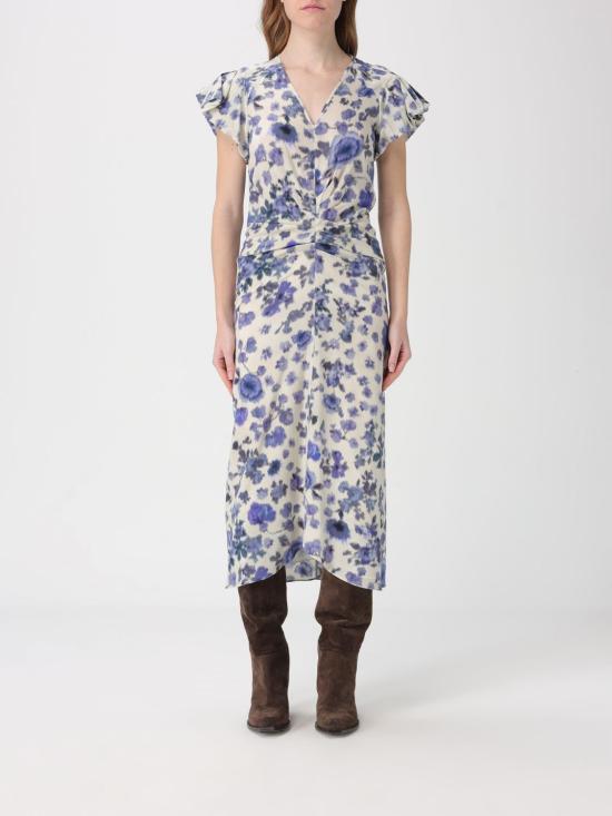 26SS 이자벨마랑 롱 원피스 RO1067FAD1J11I 30BU Blue