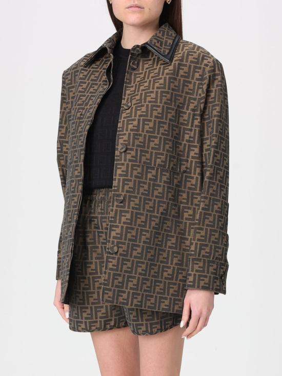 26SS 펜디 자켓 FJ7564A5W3 F118W Tobacco - FENDI