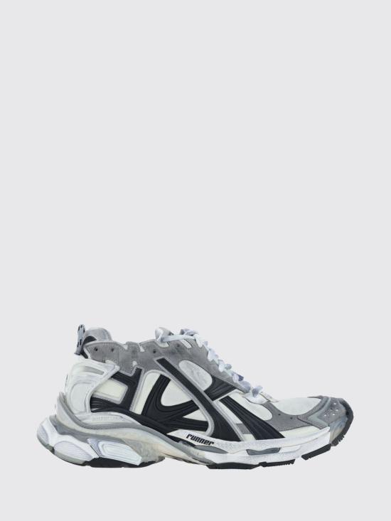 26SS 발렌시아가 러너 스니커즈 772774W3RNY 9012 White