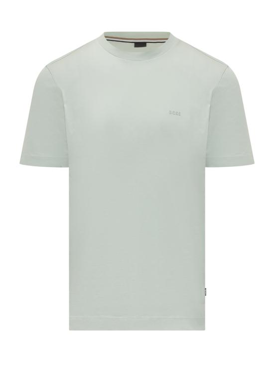 26SS 보스 반팔 티셔츠 50468347 332 LIGHT GREEN