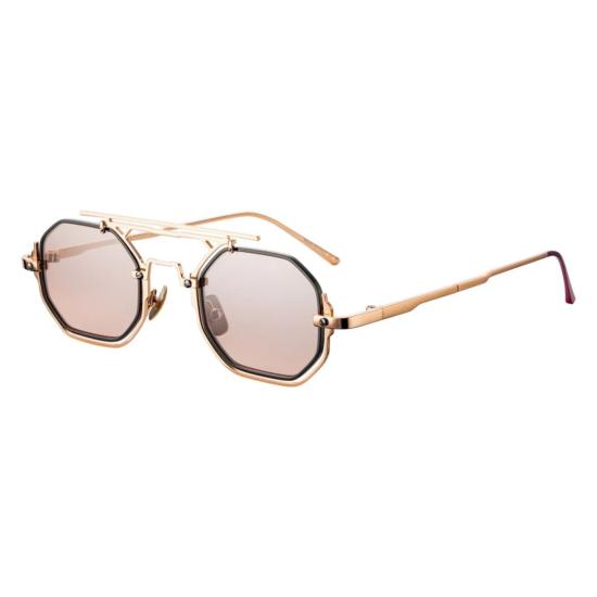 26SS 바이센 선글라스 GIZY GZ 4 SHINY ROSE GOLD BLACK