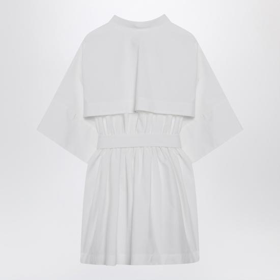 26SS 지방시 미디 원피스 BW22NE1634 White - GIVENCHY