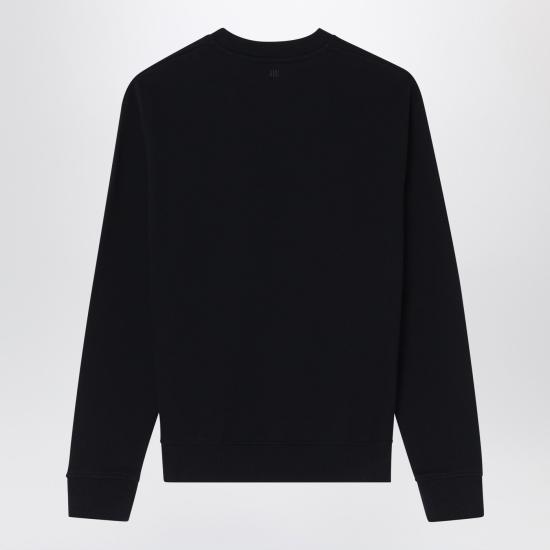 26SS 아미 스몰 하트 로고 스웨트셔츠 BFUSW035U730 Black - AMI