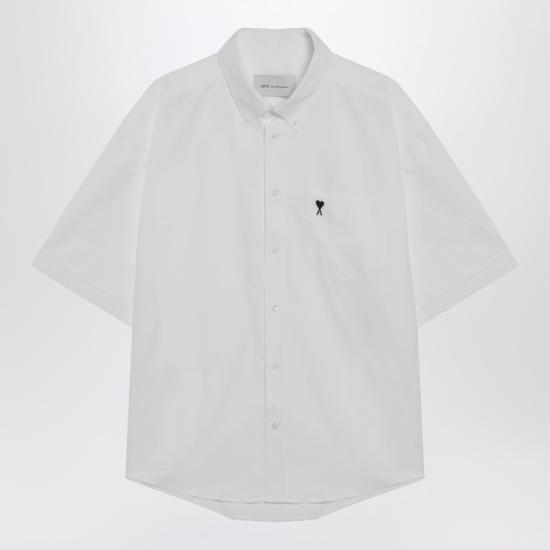 26SS 아미 반팔 셔츠 HSH823CO0031 White