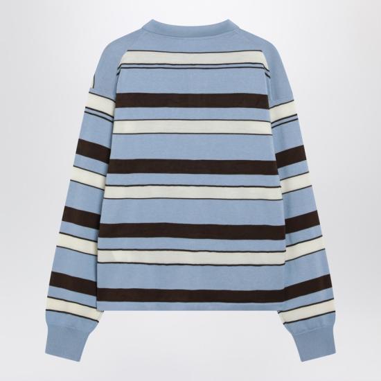 26SS JW앤더슨 폴로 티셔츠 KW1521YN0457 Blue - JW ANDERSON