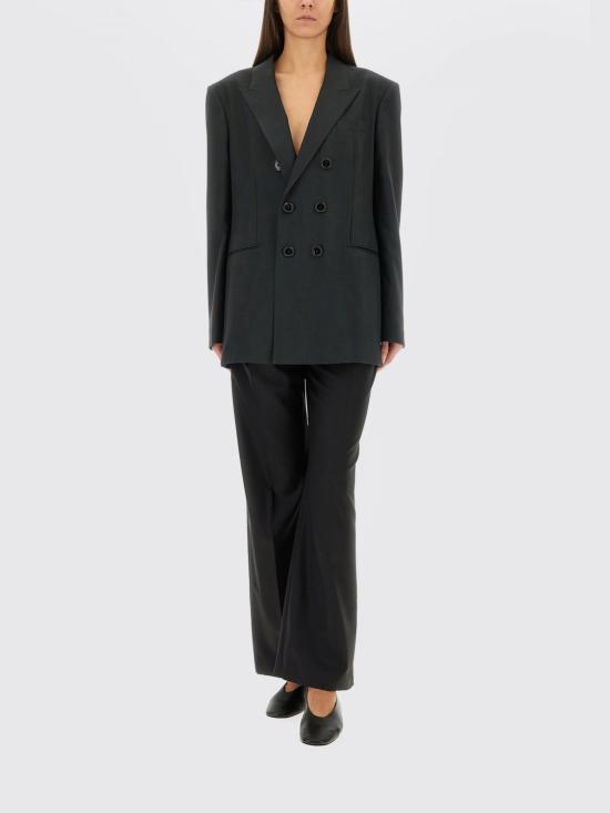 25FW 아미 울 더블 브레스트 재킷 FBV006 WV0066020 BLACK - AMI