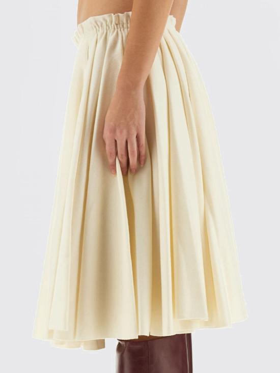 25FW 아미 미디 스커트 FSK444 WV0058185 BEIGE - AMI