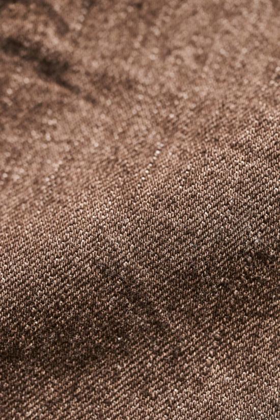  퓨어 블루 재팬 데님 팬츠 Br 14oz 005 슬림 스트레이트 진 브라운 - PURE BLUE JAPAN