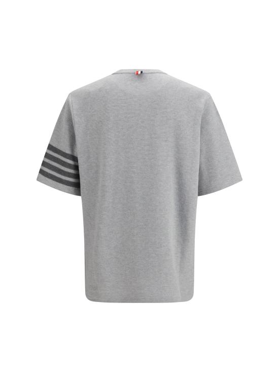 26FW 톰브라운 텍스처드 피케 4바 티 MJS296AJ0248 050 - THOM BROWNE