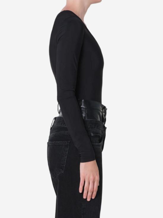  에이골디 바디수트 티셔츠 아골드 클렘 보디수트 - AGOLDE