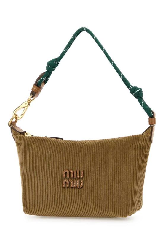 26SS 미우미우 클러치/파우치 5NE8412IG4F05AJ CINNAMON GREEN DOM - MIU MIU