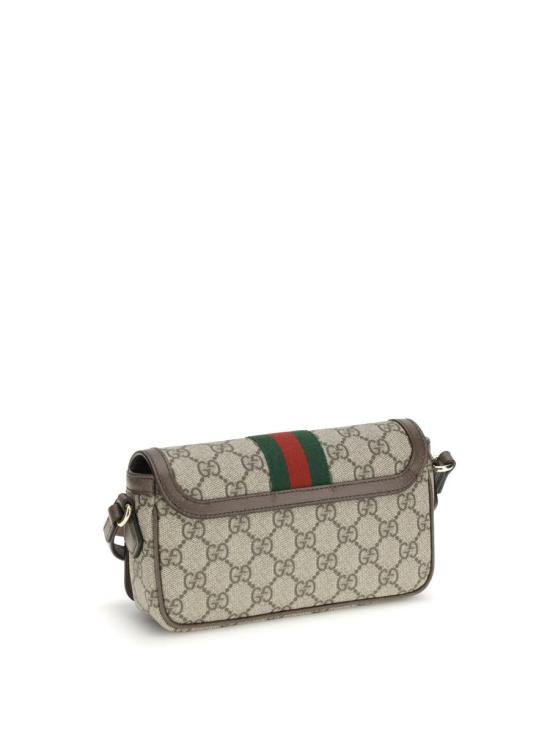 26SS 구찌 크로스백 838471FAE0P9746 BEIGE DARK BROWN DOM - GUCCI
