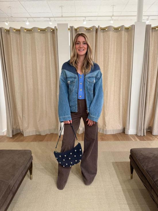  더 그레이트 가디건 . 캐시미어 타이니 V넥 - THE GREAT