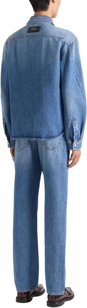 26SS 지방시 데님 셔츠 BM616V5YD3420 BLUE - GIVENCHY