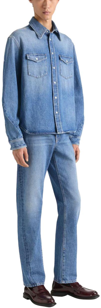 26SS 지방시 데님 셔츠 BM616V5YD3420 BLUE - GIVENCHY