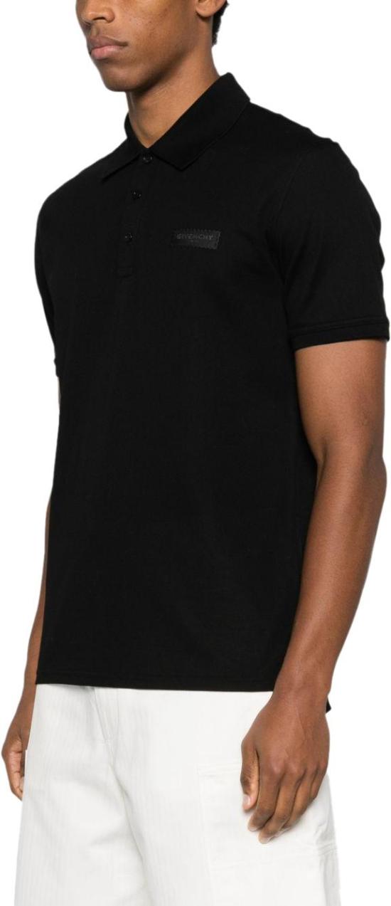 26SS 지방시 폴로 티셔츠 BML00G3YSG001 BLACK - GIVENCHY