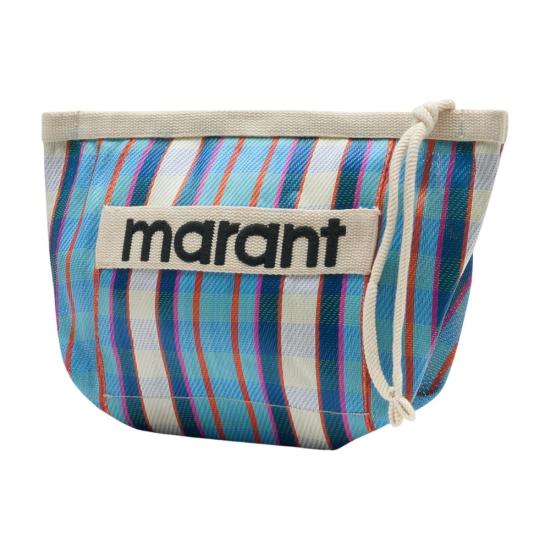 26SS 이자벨마랑 포든 스트라이프 파우치 백 PO0001FA A1X17M TUCK multicolor - ISABEL MARANT