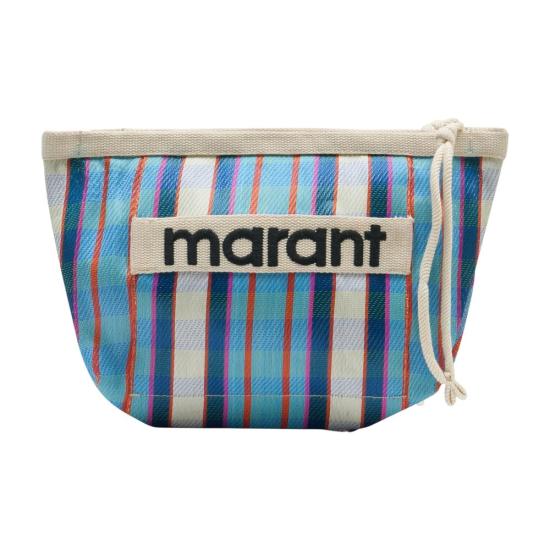 26SS 이자벨마랑 포든 스트라이프 파우치 백 PO0001FA A1X17M TUCK multicolor