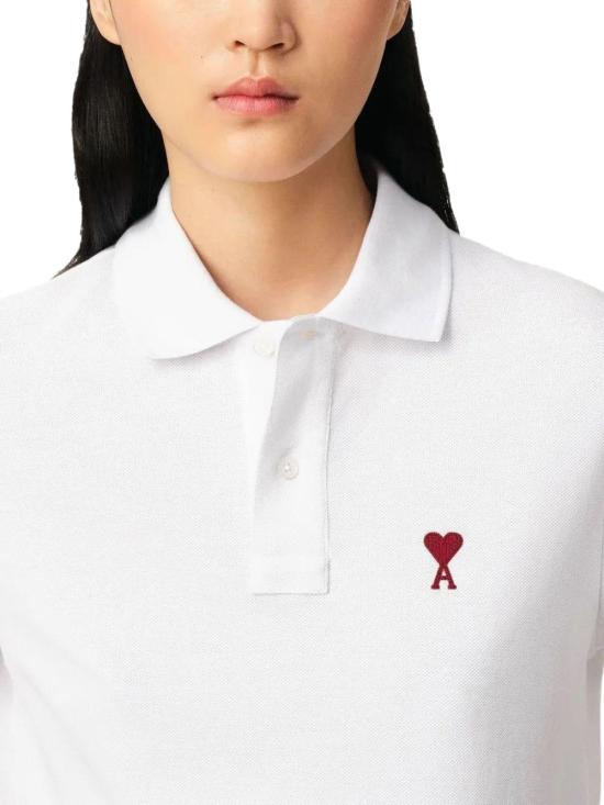 26SS 아미 폴로 티셔츠 BFUPL001760 WHITE - AMI
