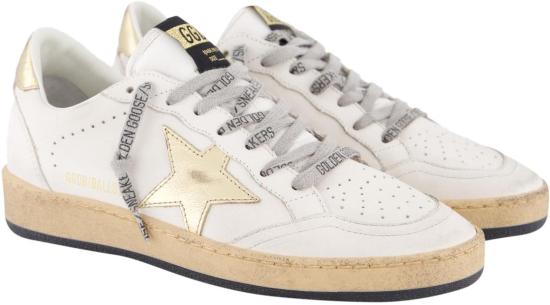 26SS 골든구스 볼스타 스니커즈 GWF00117 WHITE - GOLDEN GOOSE