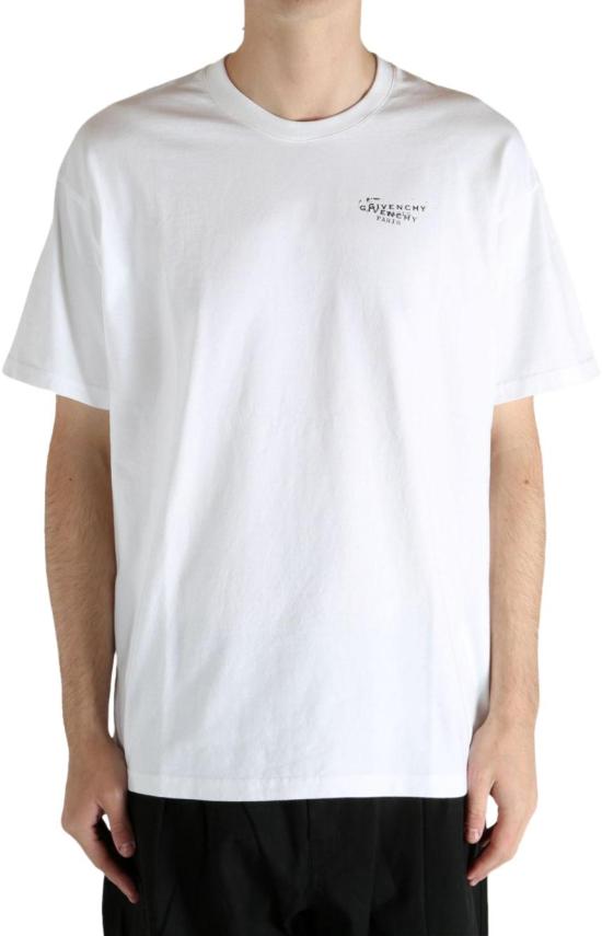 26SS 지방시 반팔 티셔츠 BM71NK3YSA100 WHITE - GIVENCHY