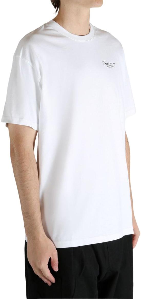 26SS 지방시 반팔 티셔츠 BM71NK3YSA100 WHITE - GIVENCHY