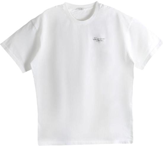 26SS 지방시 반팔 티셔츠 BM71NK3YSA100 WHITE