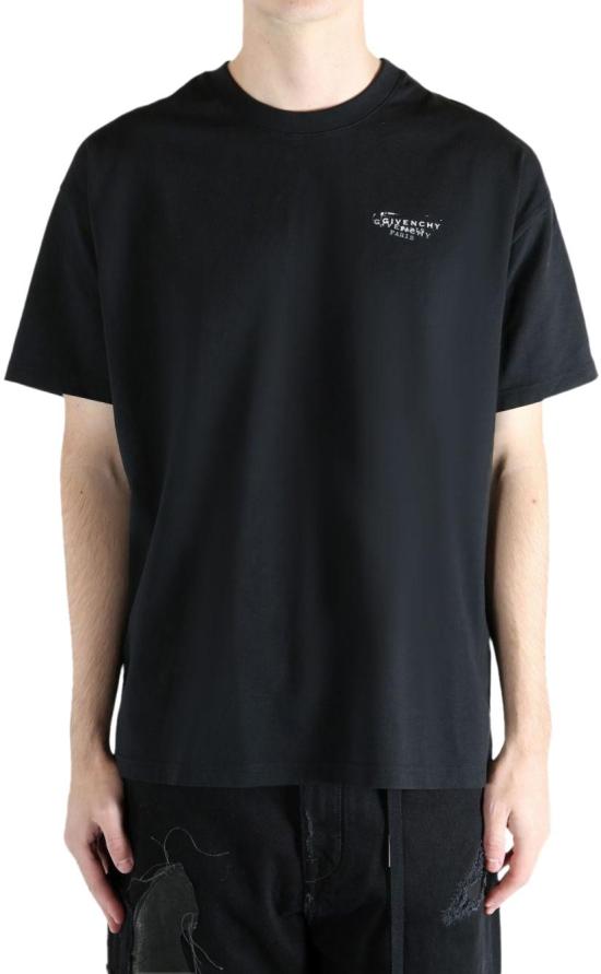 26SS 지방시 반팔 티셔츠 BM71NK3YSA001 BLACK - GIVENCHY