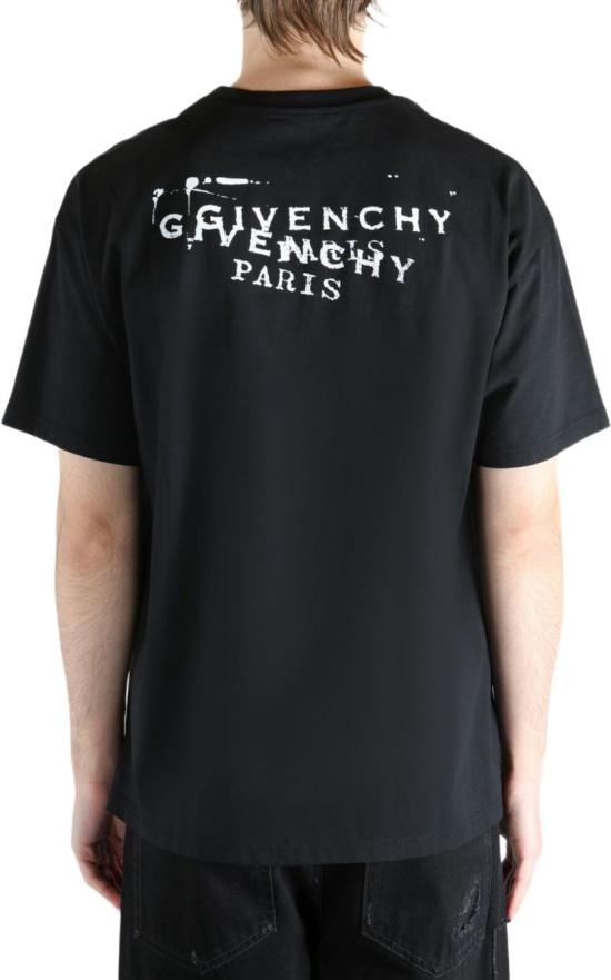 26SS 지방시 반팔 티셔츠 BM71NK3YSA001 BLACK - GIVENCHY