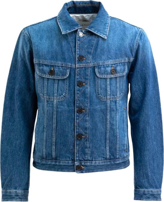 26SS 지방시 데님 자켓 BM01EL5177420 BLUE
