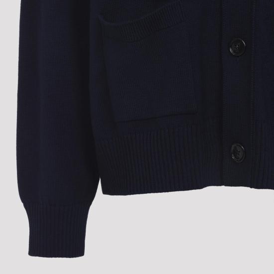 26SS 아미 스웨터 UKC381 KN0156 A116 ENCRE ECRU BLUE - AMI