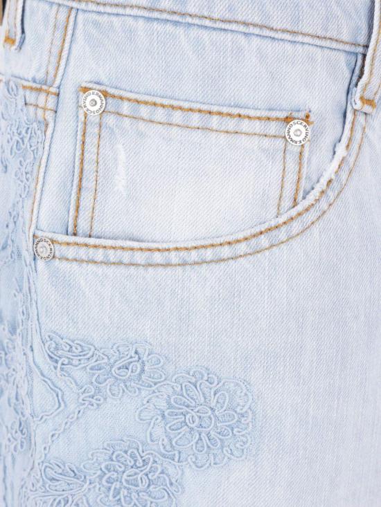 26SS 에르마노 설비노 데님 숏팬츠 D487P308APGYV 44115 BLUE - ERMANNO SCERVINO