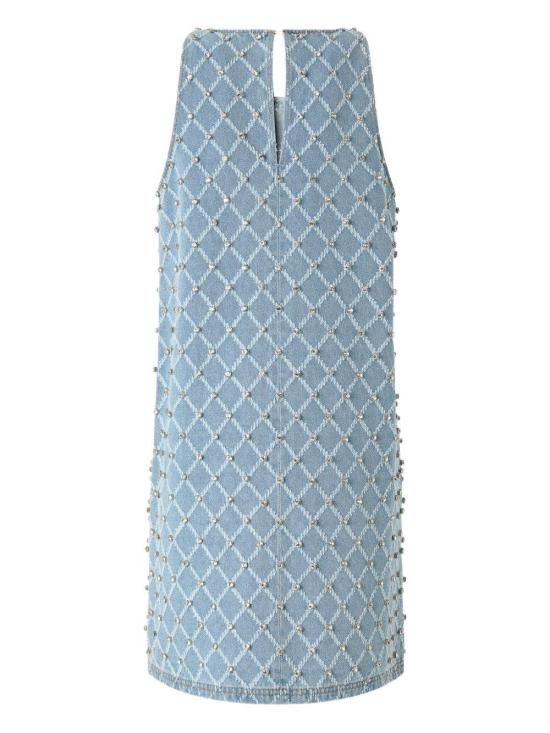 26SS 핑코 데님 원피스 106245 A32N AMORINO PJE BLUE - PINKO