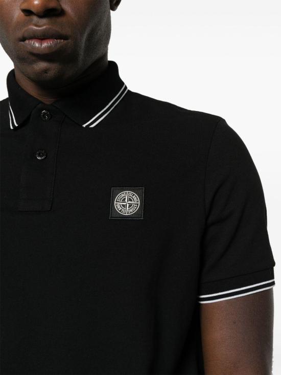26SS 스톤 아일랜드 폴로 티셔츠 L1S152200010 S0018 V0029 BLACK - STONE ISLAND