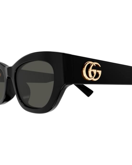  구찌 안경 스퀘어 캣아이 선글라스 블랙 - GUCCI