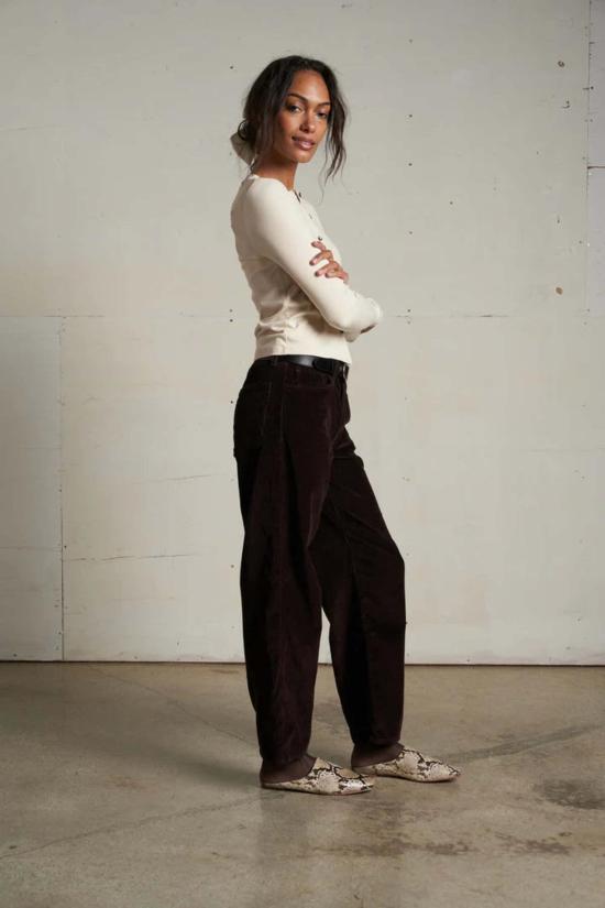  퍼펙트 화이트 티 셔츠 모린 럭스 립 버튼다운 - PERFECT WHITE TEE