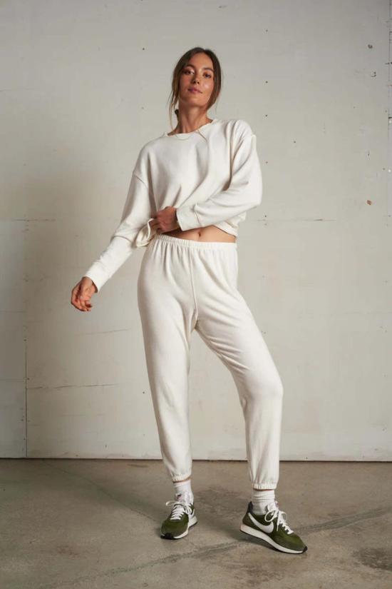  퍼펙트 화이트 티 스웨터 셀마 풀오버 스웨트셔츠 - PERFECT WHITE TEE