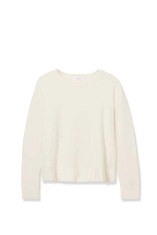  퍼펙트 화이트 티 스웨터 셀마 풀오버 스웨트셔츠 - PERFECT WHITE TEE