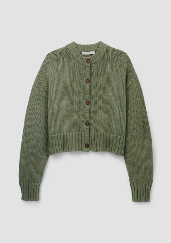  보몽 오가닉 가디건 보몬트 오가닉 스기 유기농 면 니트