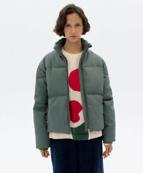  띵킹 뮤 봄버 자켓 씽킹 무 젬마 퀼팅 재킷