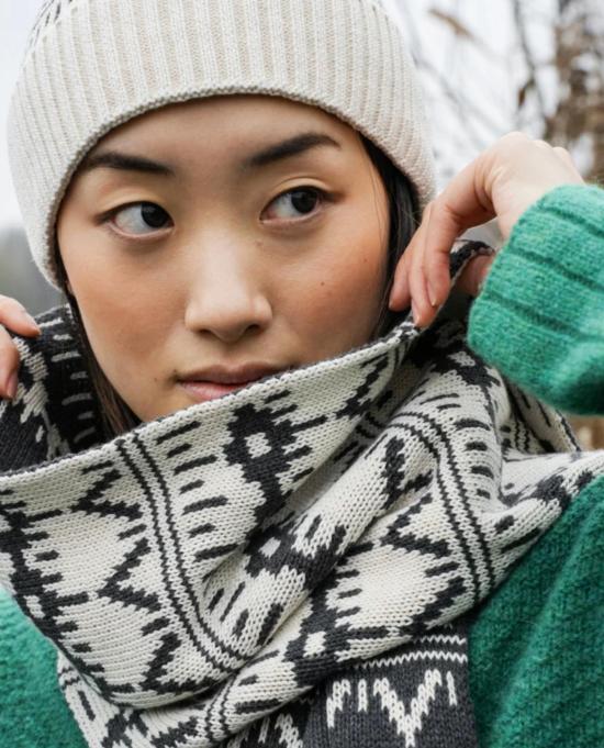  보몽 오가닉 머플러/스카프 보몬트 오가닉 제이니 수 오가닉 코튼 니트 스카프 - BEAUMONT ORGANIC